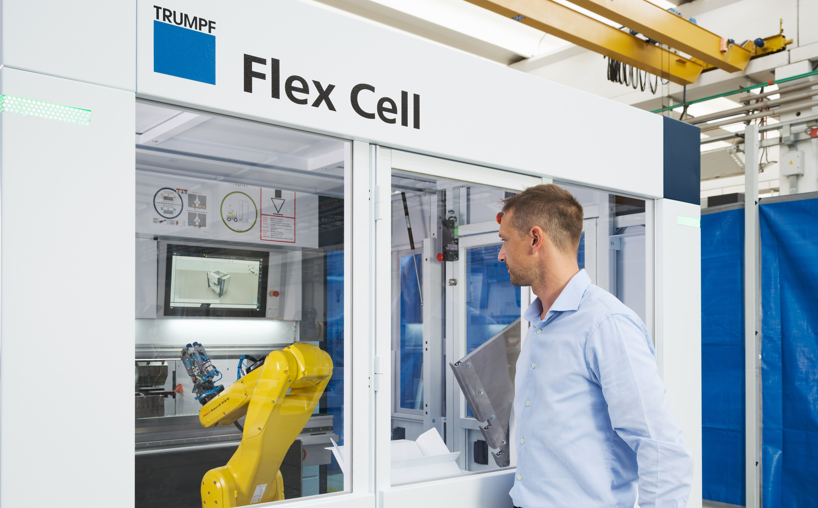 FABTECH REPORT: TRUMPF Flex Cell bending automation - Shop Metalworking ...